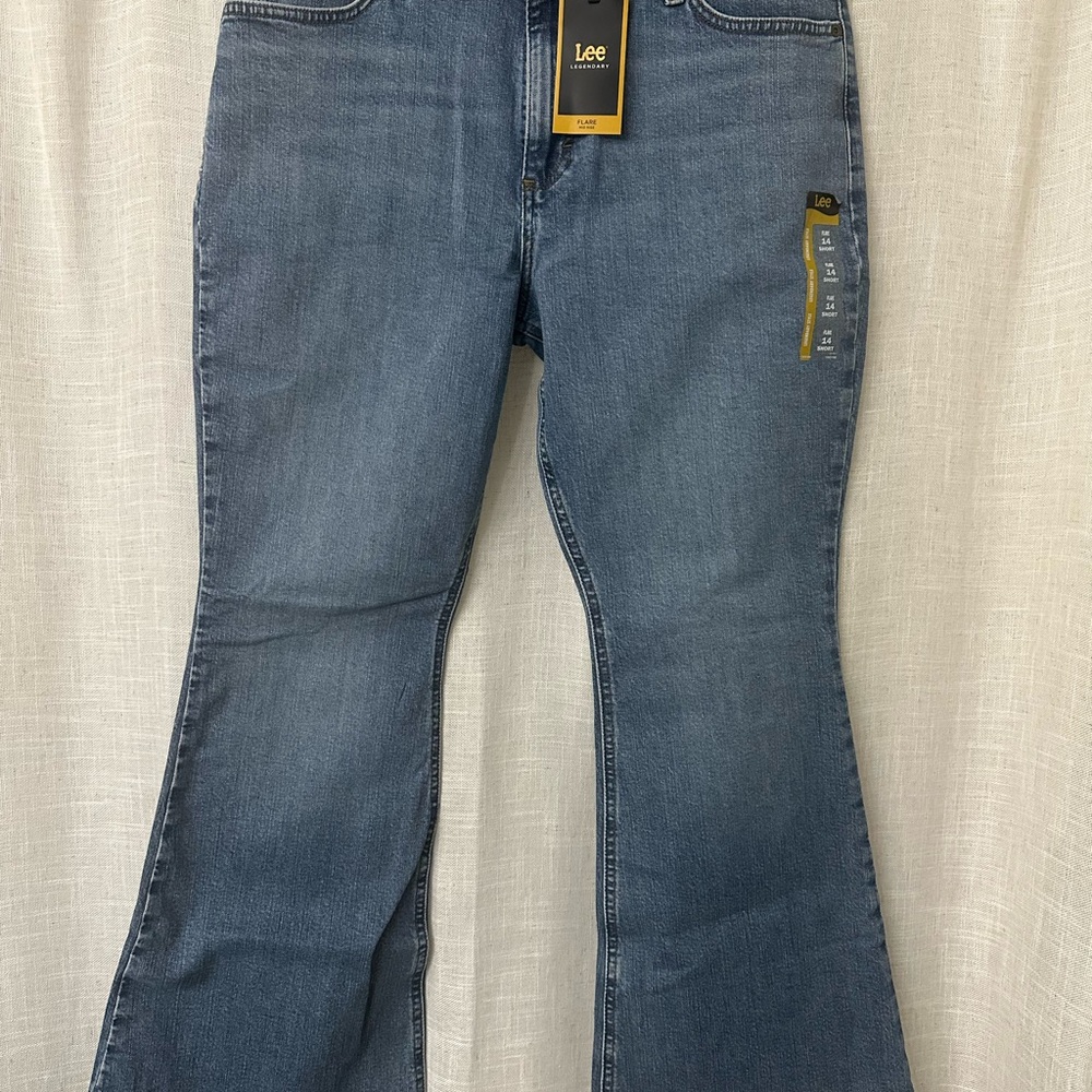 Lee Women's Classic Blue Flare Jeans